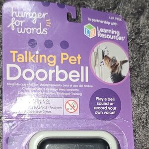 Hunger For Words Talking Pet Doorbell